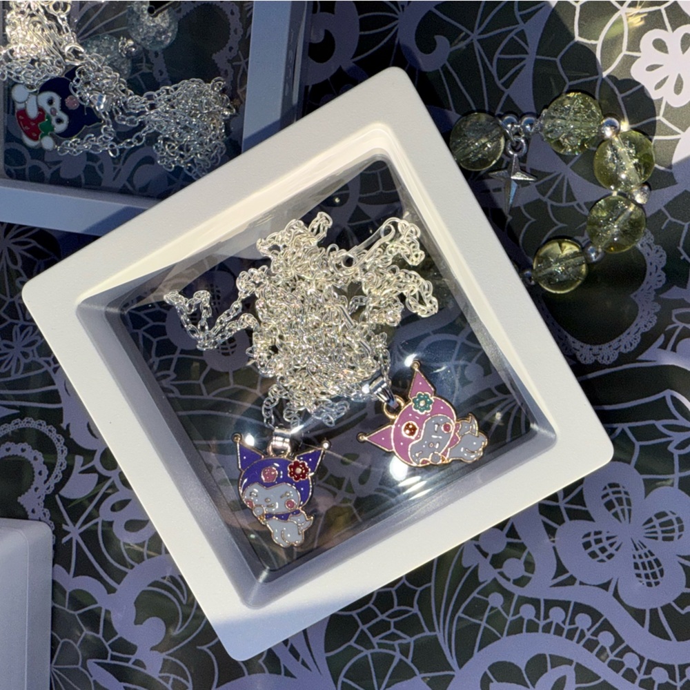 Charming Kuromi Necklaces for Kids